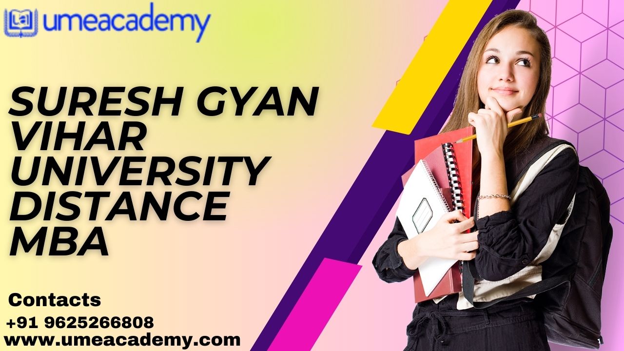 Suresh Gyan Vihar University Distance Mba